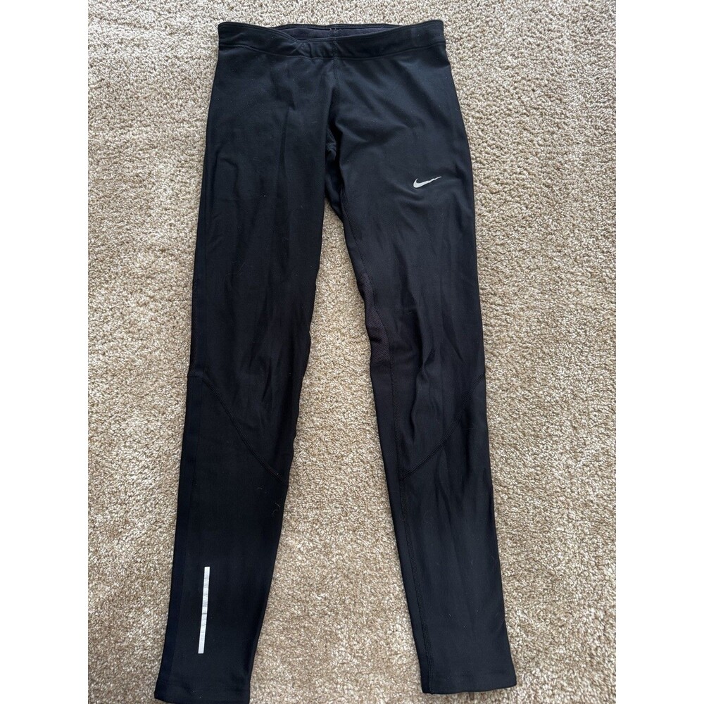 Nike Dri-FIT Women’s Stay Warm Running Tights Black Size XS Thermal Athletic Leg